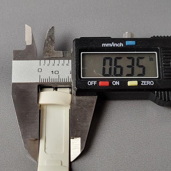 Marathon Quartz Watch White Case Silicone Band 50M Water Resistant 1.42" Dial - Picture 14 of 14